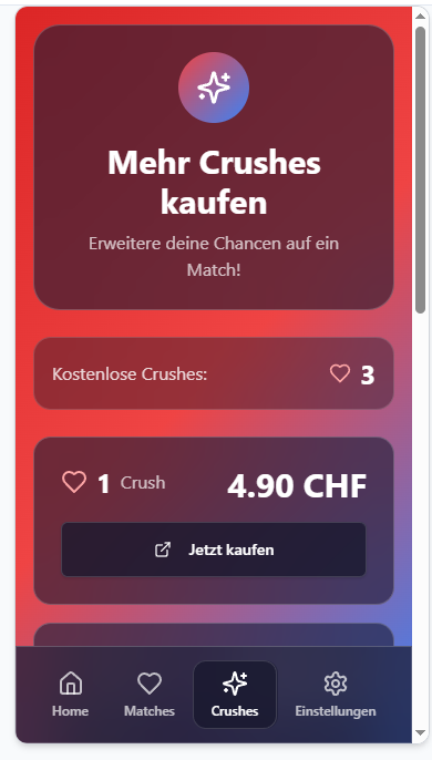Mehr Crushes kaufen